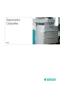 Folleto del separador-clasificador MTRB