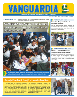 Edici&oacute;n 2 - La Salle Conocoto