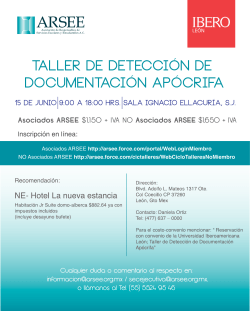 TALLER DE DETECCIÓN DE DOCUMENTACIÓN APÓCRIFA 15