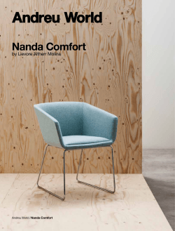 Nanda Comfort - Andreu World