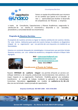 INDACO Capacitaci&oacute;n
