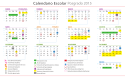 Calendario - Universidad Iberoamericana Puebla