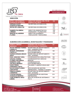 direcci&oacute;n subdirecci&oacute;n acad&eacute;mica, investigaci&oacute;n y posgrados
