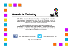 MIM 360 es una consultoría de marketing e investigación de