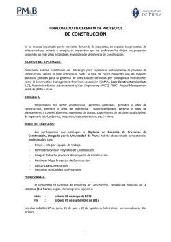 Documento informativo – DPC