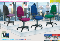 sillas operativas basicas - Panel2000 Muebles de Oficina