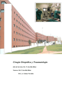 guia cirug&iacute;a ortop&eacute;dica y traumatolog&iacute;a 2015