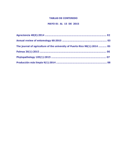 2015 Tablas de contenidos 01 Mayo
