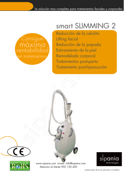 folleto maquina SIPANIA smart
