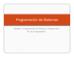 Programación de Sistemas