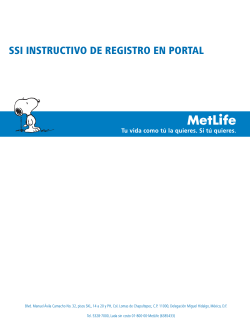 SSI INSTRUCTIVO DE REGISTRO EN PORTAL