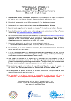 Hoja informativa