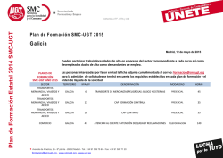 Galicia - SMC-UGT
