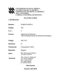 PLAN DE CURSO - CiberEsquina - Universidad Nacional Abierta