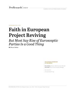 Complete Report PDF - Pew Global Attitudes Project