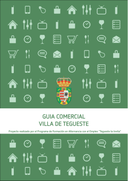 gu&iacute;a comercial - Ayuntamiento de Tegueste