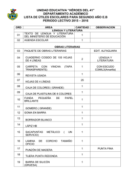 unidad educativa “héroes del 41” departamento - Comil-3