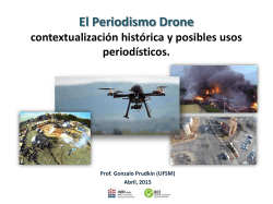 El Periodismo Drone: contextualización histórica y posibles usos