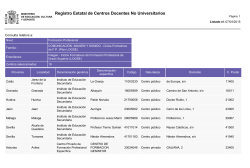 Registro Estatal de Centros Docentes No Universitarios