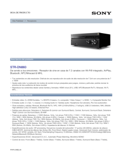 STR-DN860 - Supersonido