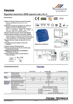 Ficha tecnica TD500.cdr