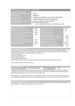 ficha sector sr3 - Ayuntamiento de Teresa de Cofrentes