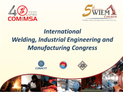 International Welding, Manufacturing and Industrial