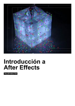 Introducción a After Effects - MAC, Museo de Arte Contemporáneo