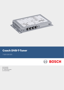 Coach DVB-T-Tuner