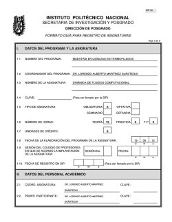 Din&aacute;mica de Fluidos Computacional - esime