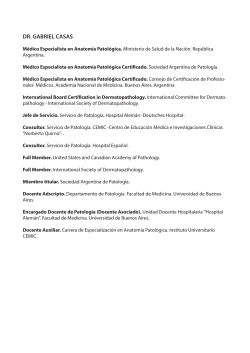 DR. GABRIEL CASAS - Roche VanguarDIA