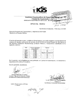 Instituto Guatemalteco de Segurt Ciudad de