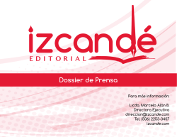 Dossier de Prensa