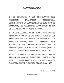 Aptos - Municipalidad Provincial de Huancayo