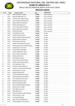 UNCP 2015 I - Academia Zárate