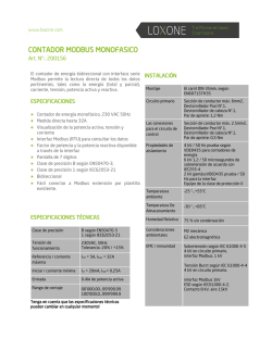 CONTADOR MODBUS MONOFASICO