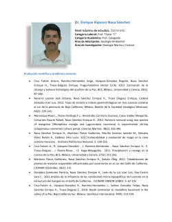 Dr. Enrique Hiparco Nava S&aacute;nchez - Cicimar