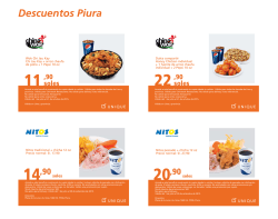 Descuentos Piura