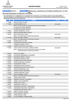 INSCRIPCIONES - Informajoven