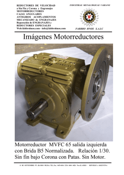 Im&aacute;genes Motorreductores