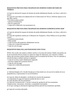 Documentos de Tr&aacute;mites Aval&uacute;os