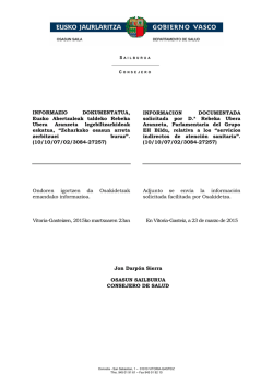 INFORMAZIO DOKUMENTATUA, Euzko Abertzaleak taldeko