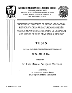 Dr. Luis Manuel Vázquez Martínez