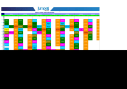 horarios de Actividades Dirigidas