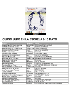 INSCRITOS JUDO EN LA ESCUELA 2