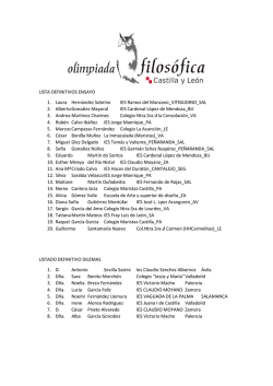 LISTA DEFINITIVOS ENSAYO y DILEMAS
