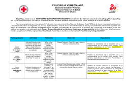 Actividades - Cruz Roja de Valencia