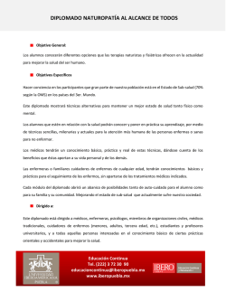 Informaci&oacute;n general. - Universidad Iberoamericana Puebla