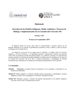 diplomado 2015 - Antropologia Juridica