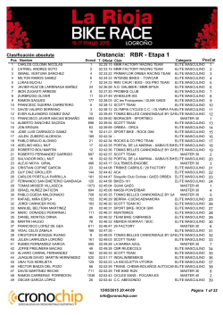 La Rioja Bike Race RBR